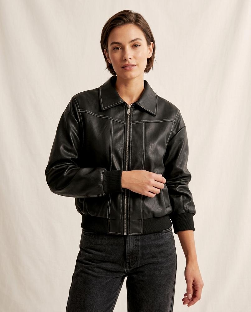 Lands Fashion - Kokov | Contrast-Stitched Zip-Up Jacket Men