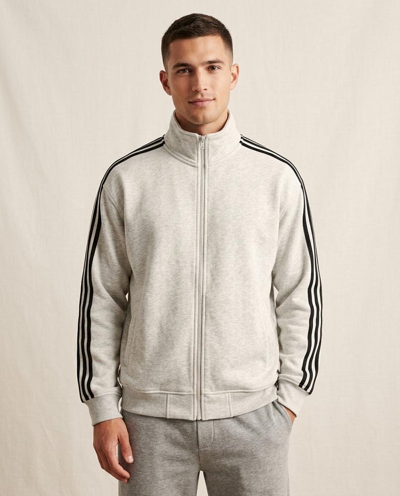 Lands Fashion - Sewam | Zip-Up Striped Jacket Men