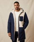 Lands Fashion - Dahuk | Hooded Fleece-Lined Coat Men