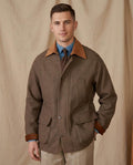 Lands Fashion - Eaduv | Herringbone Contrast Collar Jacket Men
