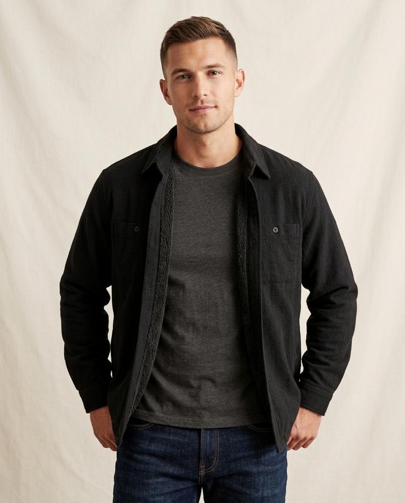 Lands Fashion - Radus | Lined Textured Jacket Men