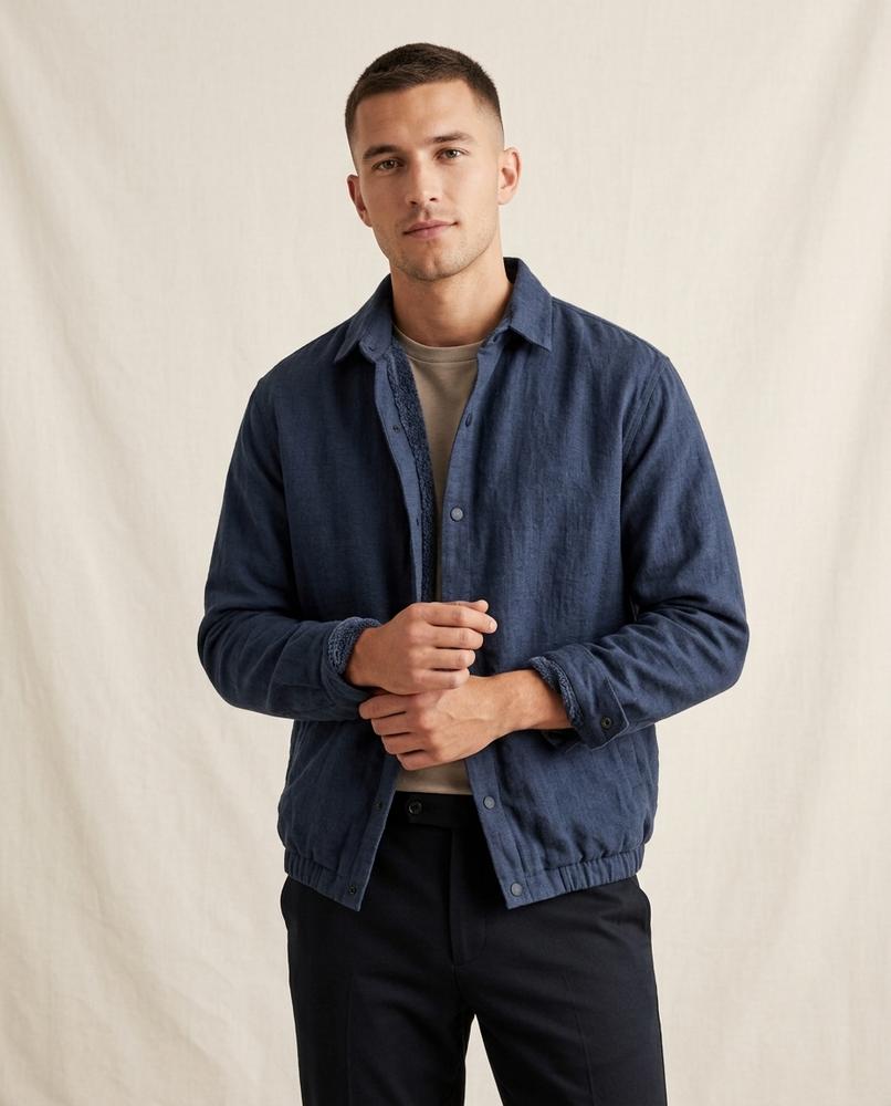 Lands Fashion - Radus | Lined Textured Jacket Men