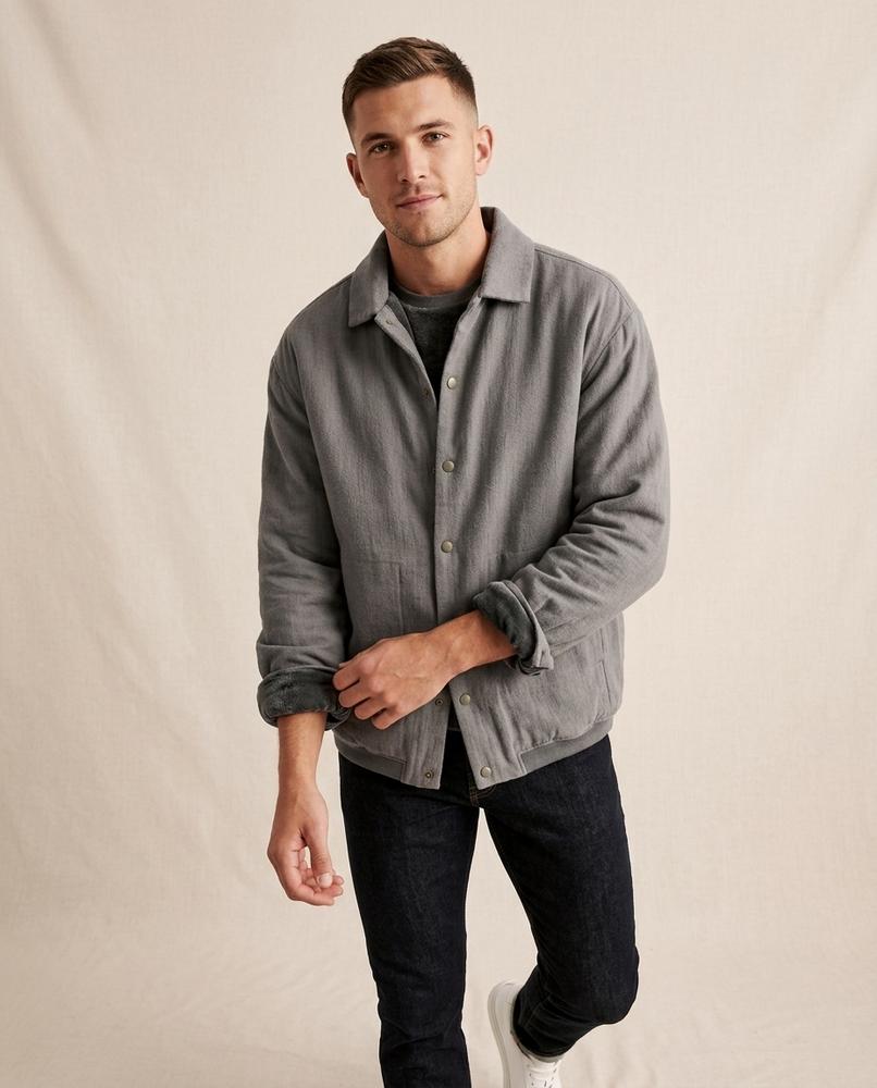 Lands Fashion - Radus | Lined Textured Jacket Men
