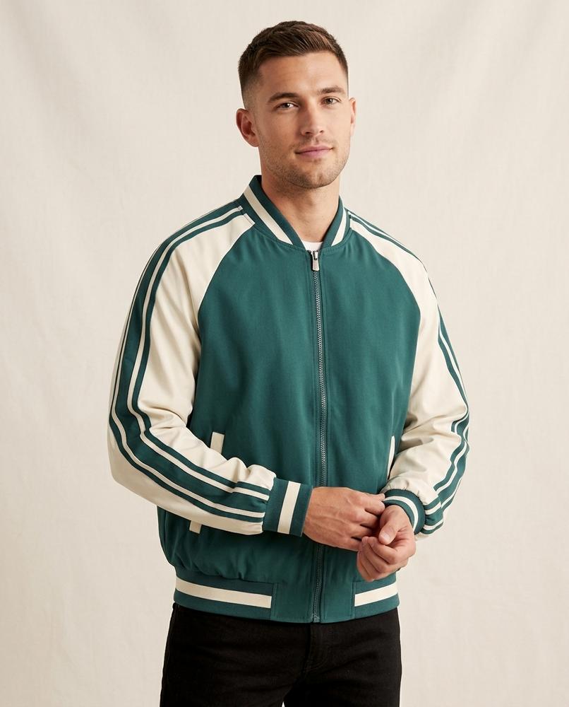 Lands Fashion - Yuvok | Two-Tone Striped Jacket Men