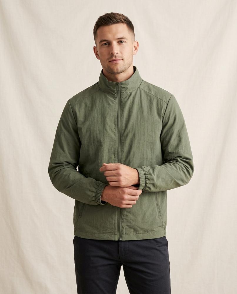 Lands Fashion - Damir | Zip-Up Stand-Collar Jacket Men