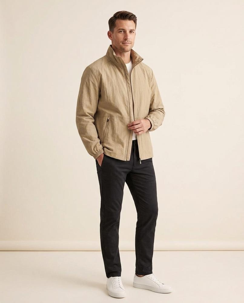 Lands Fashion - Damir | Zip-Up Stand-Collar Jacket Men