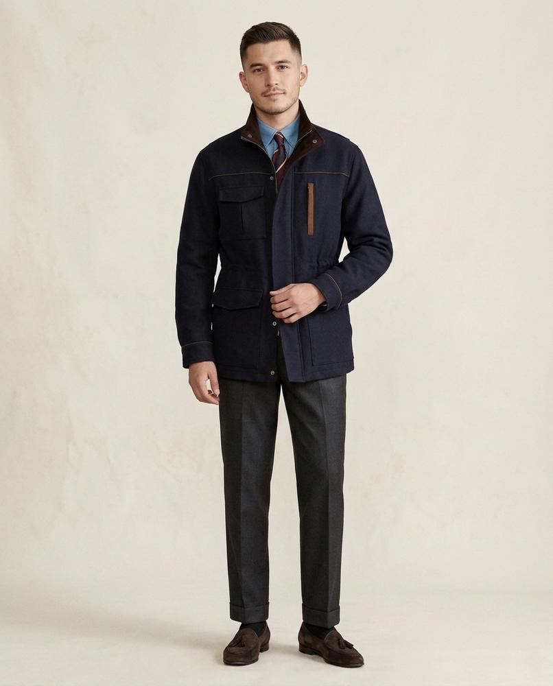 Lands Fashion - Lusar | Wool-Blend Field Jacket Men