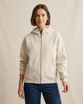 Lands Fashion - Kitov | Zip-Up Structured Hoodie Women