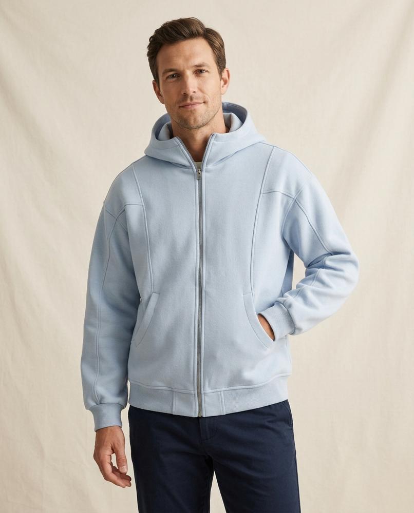 Lands Fashion - Kitov | Zip-Up Structured Hoodie Women