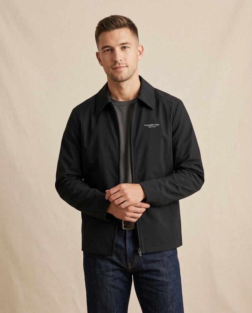 Lands Fashion - Aefed | Zip-Up Collared Jacket Men