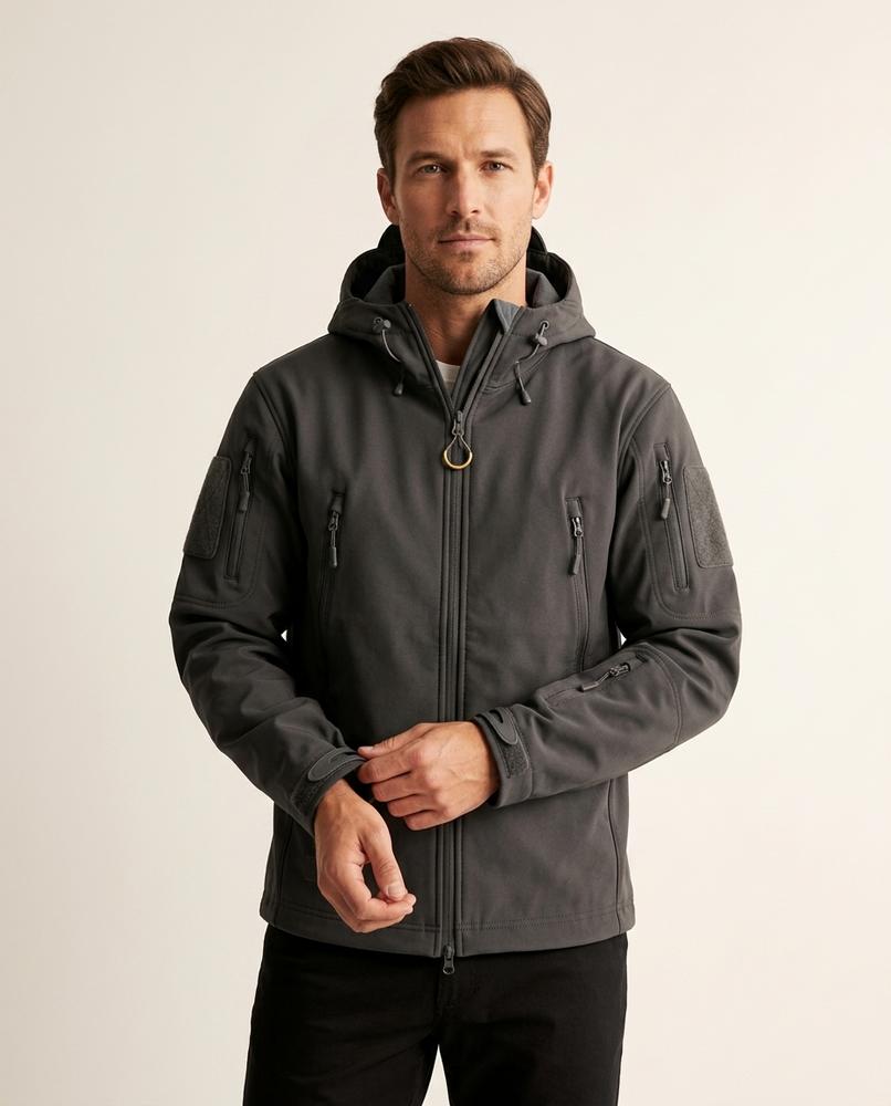 Lands Fashion - Kesad | Hooded Zip-Up Jacket Men