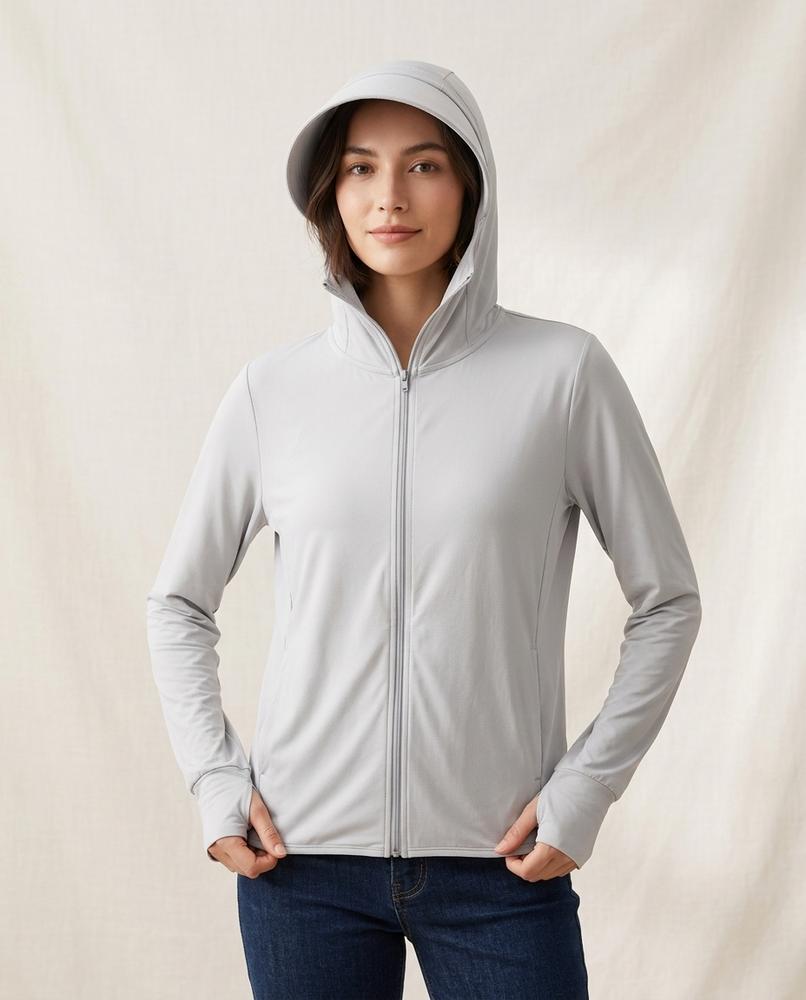 Lands Fashion - Eugor | Zip-Up Hooded Jacket Unisex