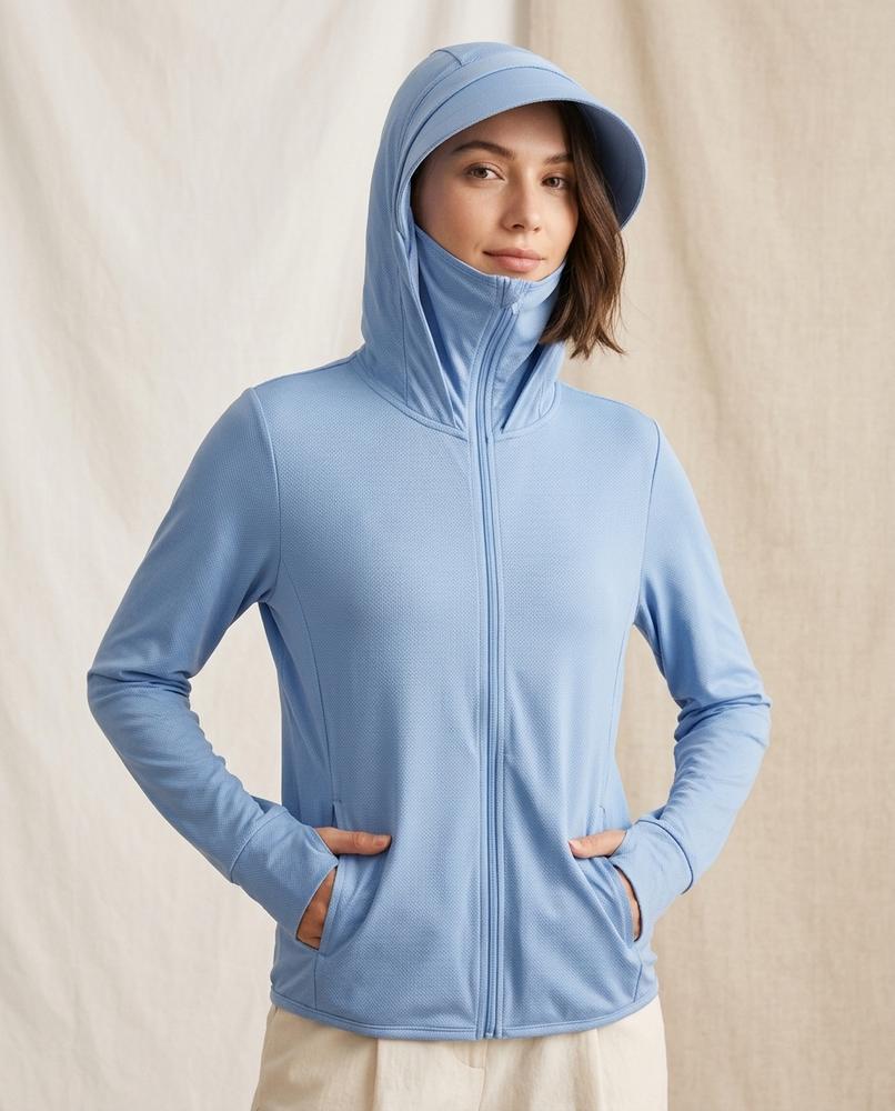 Lands Fashion - Eugor | Zip-Up Hooded Jacket Unisex