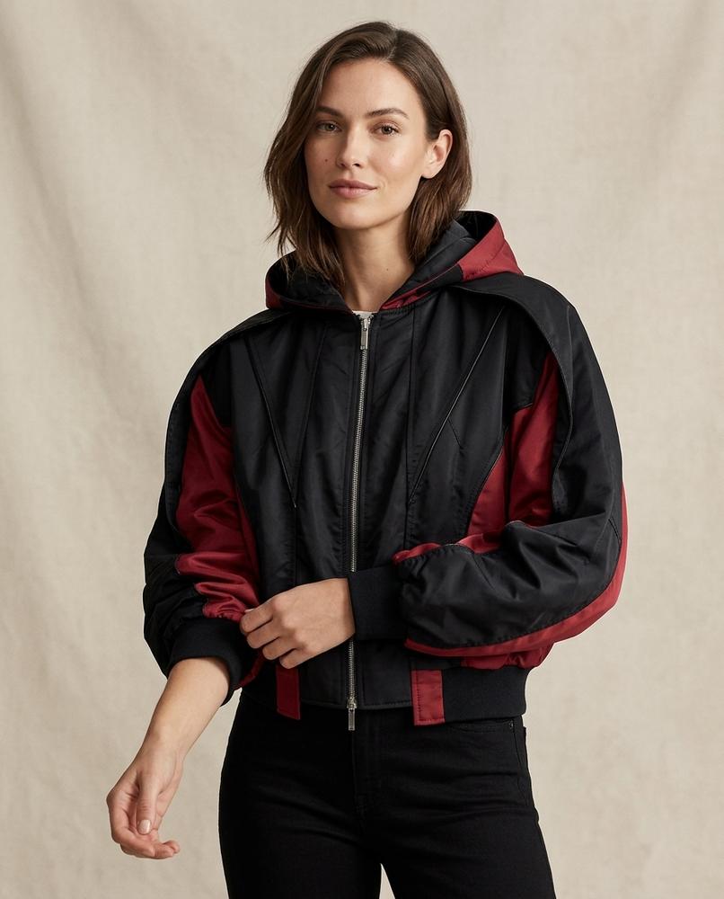 Lands Fashion - Sonud | Color-Block Hooded Jacket Women