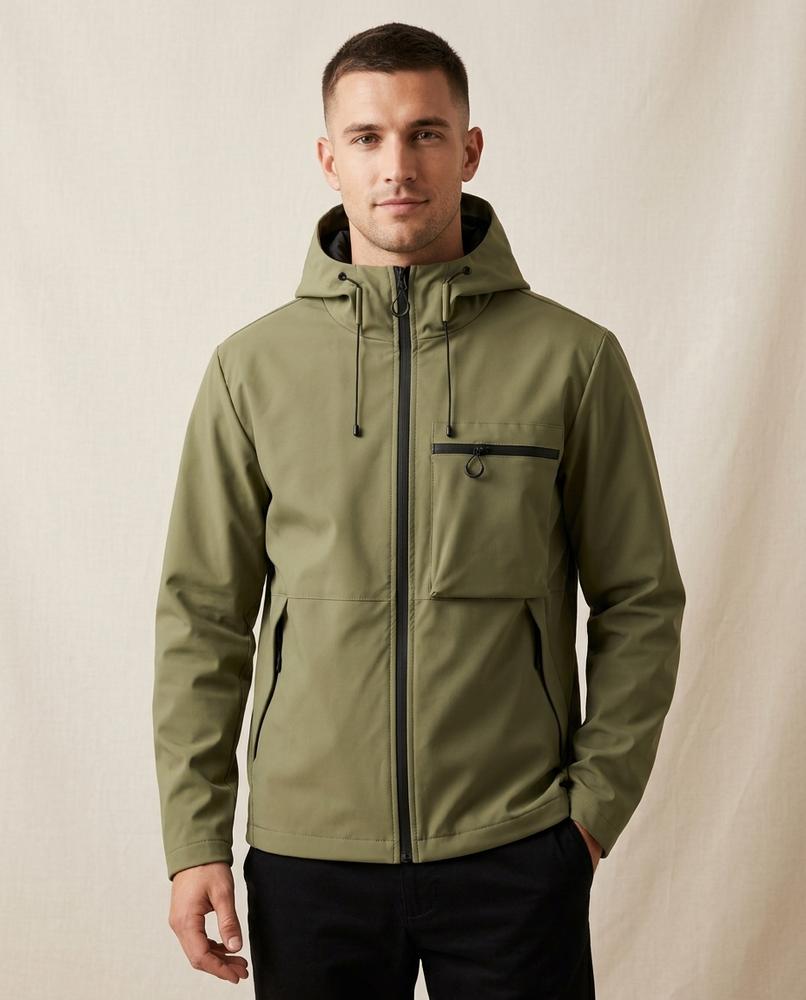 Lands Fashion - Vinar | Hooded Zip-Up Jacket Men