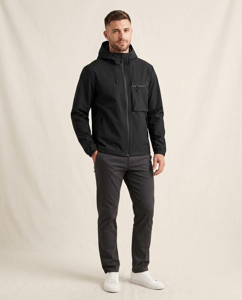 Lands Fashion - Vinar | Hooded Zip-Up Jacket Men