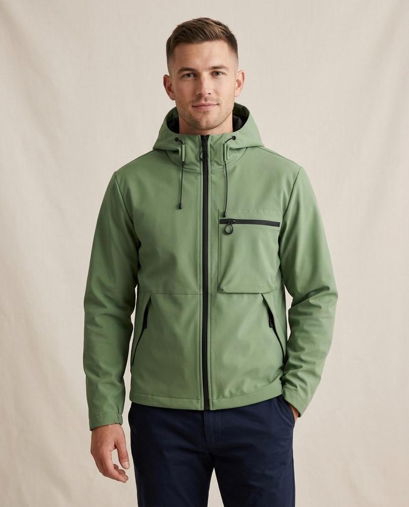 Lands Fashion - Vinar | Hooded Zip-Up Jacket Men