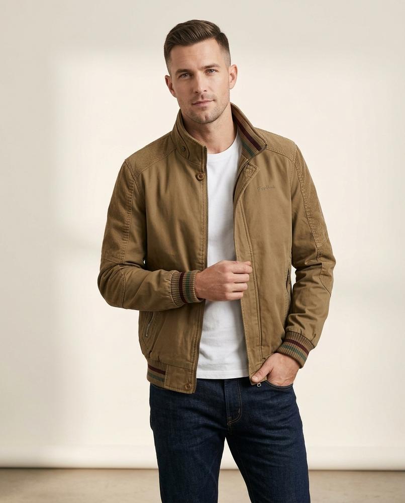 Lands Fashion - Vawat | Cotton Full-Zip Jacket Men