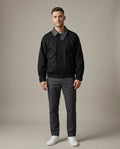 Lands Fashion - Lolil | Wool-Look Contrast-Collar Jacket Men