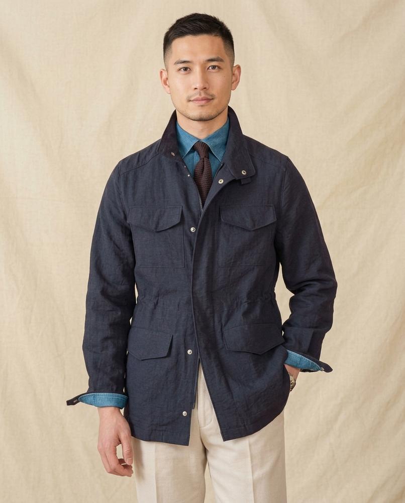 Lands Fashion - Rupok | Four-Pocket Stand-Collar Jacket Men