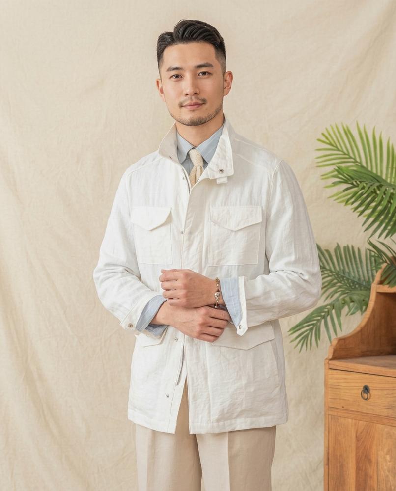 Lands Fashion - Rupok | Four-Pocket Stand-Collar Jacket Men