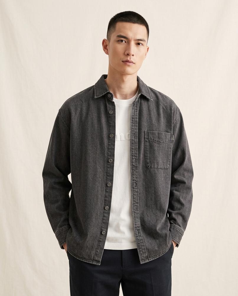 Lands Fashion - Digat | Washed Long-Sleeved Shirt Men