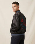 Lands Fashion - Lufav | Embroidered Satin Jacket Men