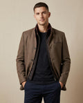 Lands Fashion - Zomes | Structured Stand-Collar Jacket Men