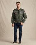 Lands Fashion - Cirod | Patched Zip-Up Jacket Men