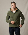 Lands Fashion - Ritot | Hooded Fleece Jacket Men