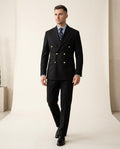 Lands Fashion - Sosir | Double-Breasted Tailored Suit Men