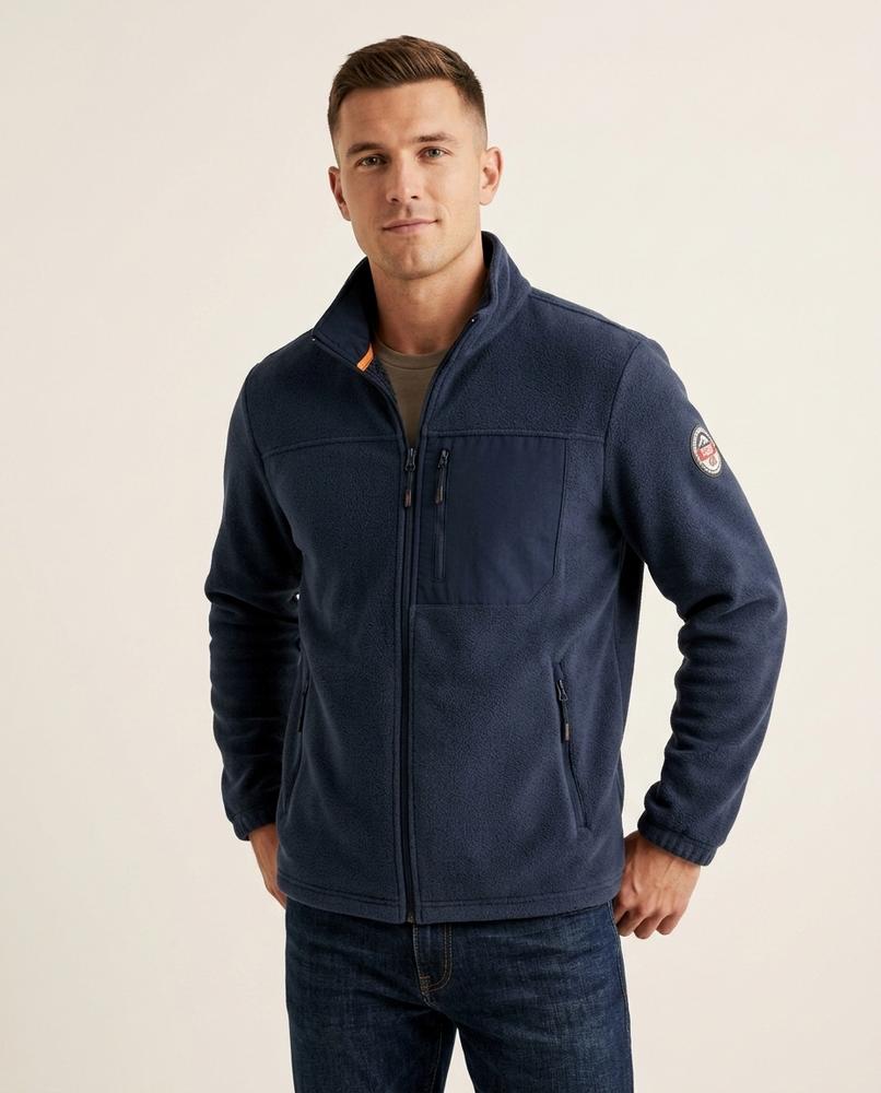 Lands Fashion - Tadin | Fleece Zip-Up Jacket Men