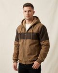 Lands Fashion - Rihuv | Sherpa-Lined Color-Blocked Jacket Men