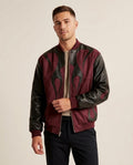 Lands Fashion - Carun | Appliquéd Two-Tone Jacket Unisex