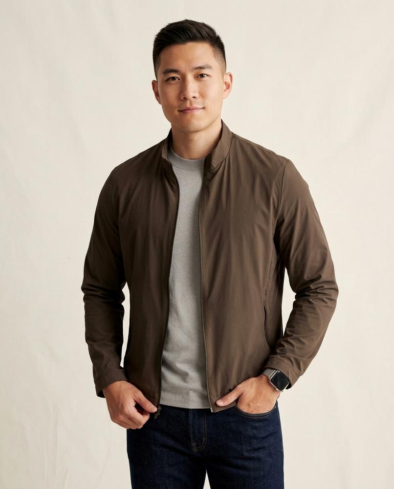 Lands Fashion - Defet | Zip-Up Stand-Collar Jacket Men