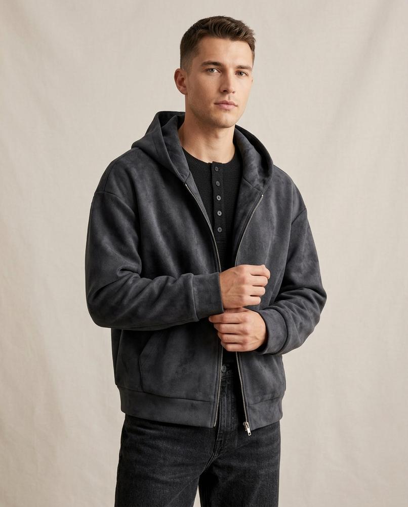 Lands Fashion - Kofiv | Brushed Zip-Up Jacket Men