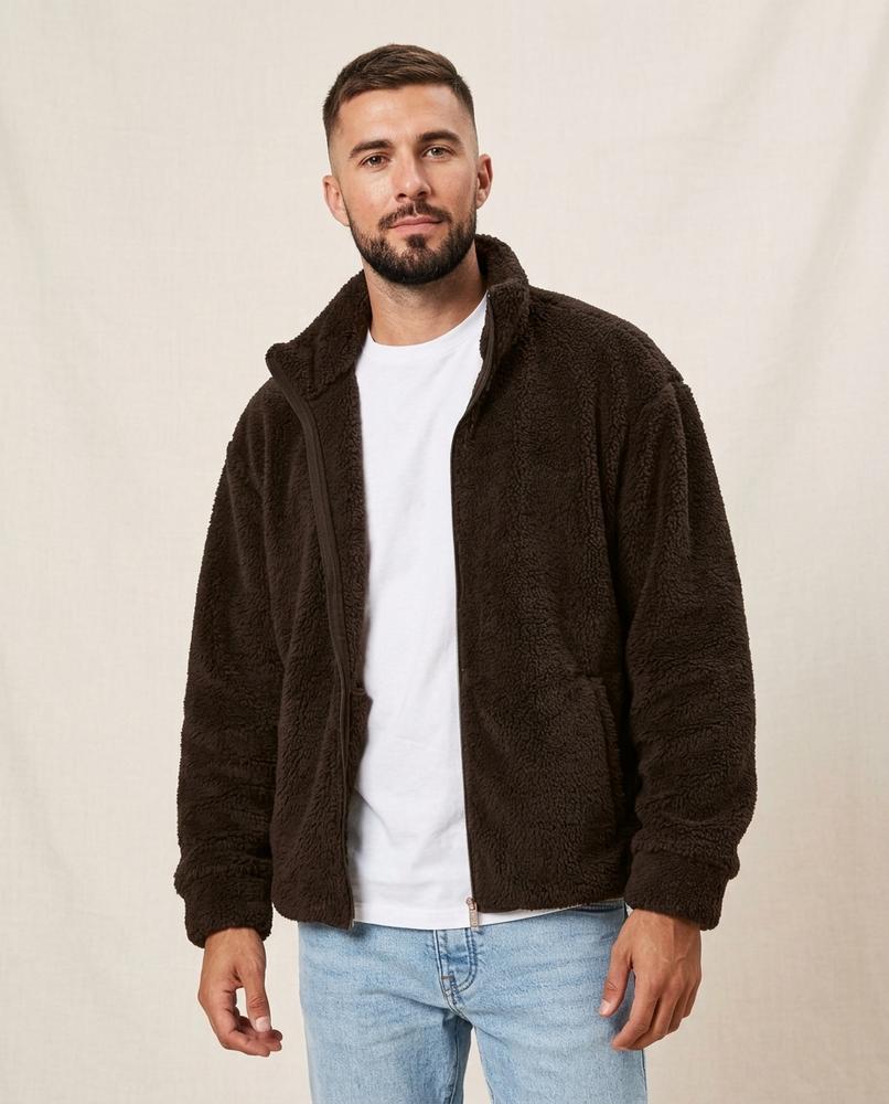 Lands Fashion - Nikal | Fleece Zip-Up Jacket Men