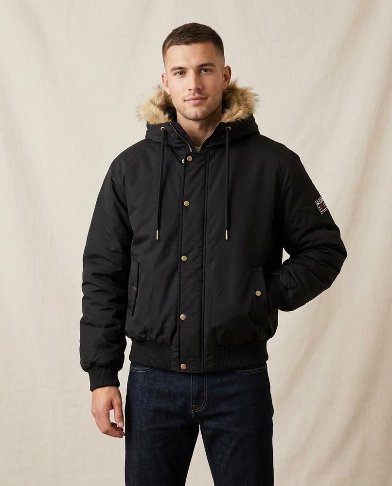 Lands Fashion - Kuvok | Padded Hooded Jacket Men