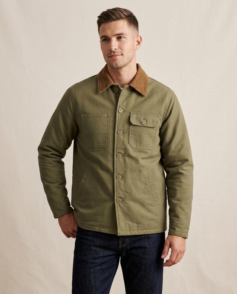 Lands Fashion - Eeror | Lined Button-Up Jacket Men