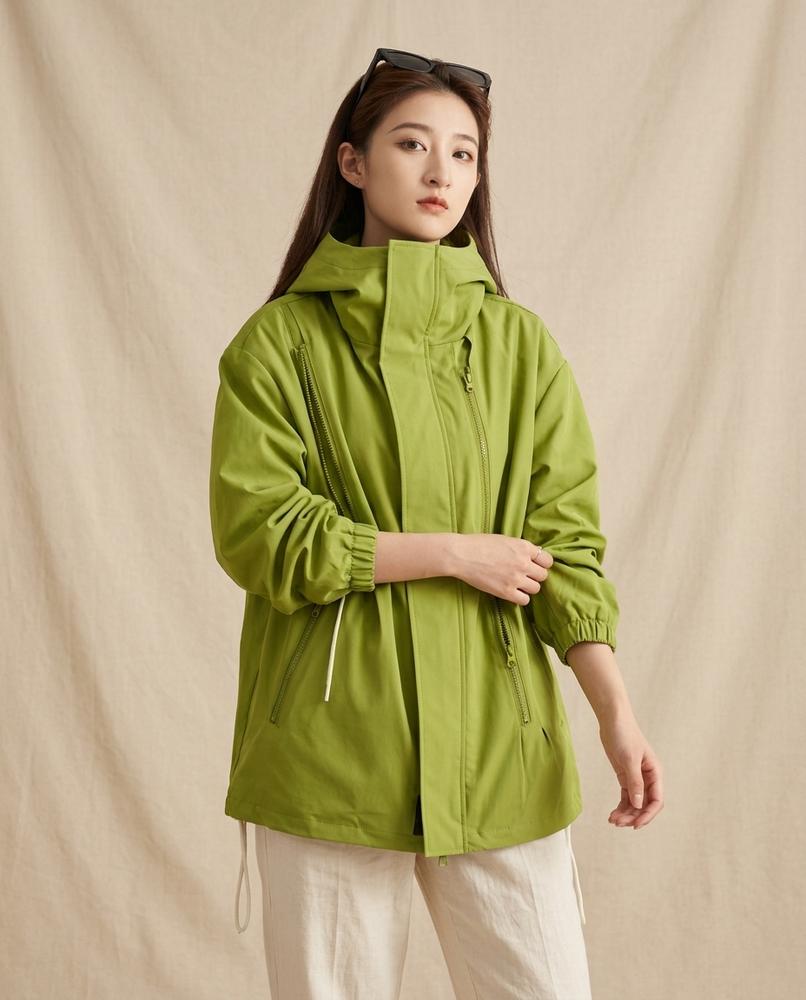 Lands Fashion - Damud | Hooded Zip-Up Jacket Unisex