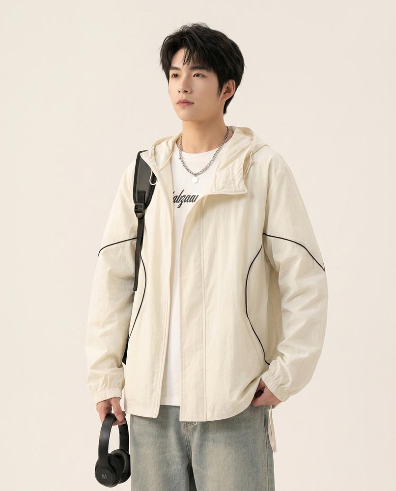Lands Fashion - Lafed | Hooded Lightweight Jacket Men