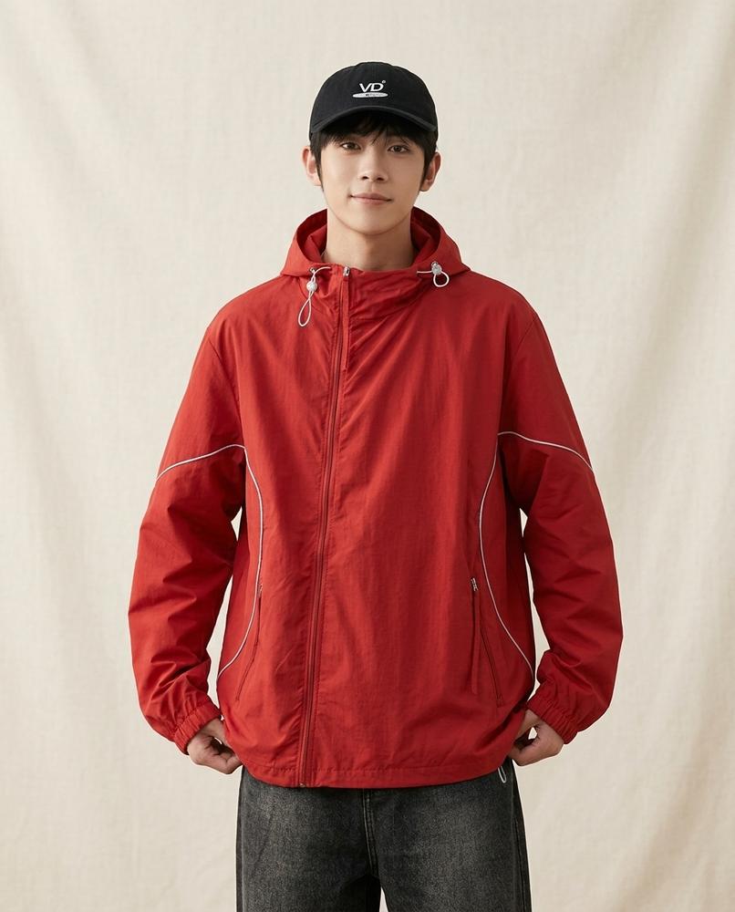 Lands Fashion - Lafed | Hooded Lightweight Jacket Men
