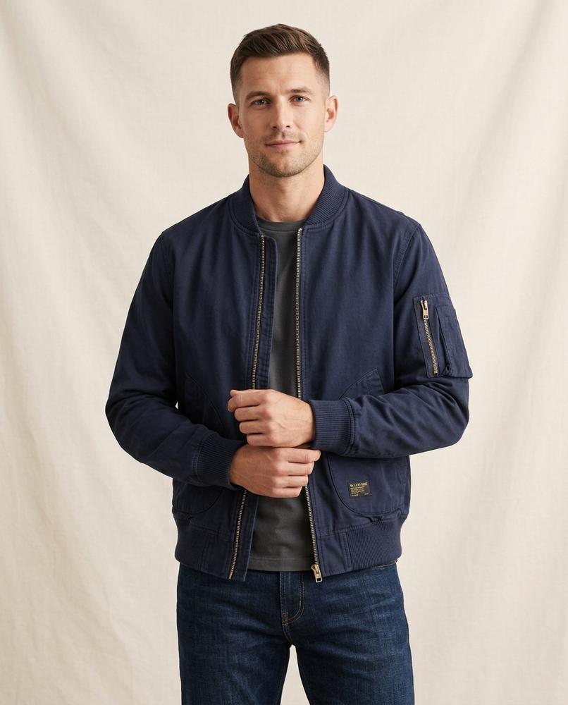Lands Fashion - Eofan | Zippered Canvas Jacket Men