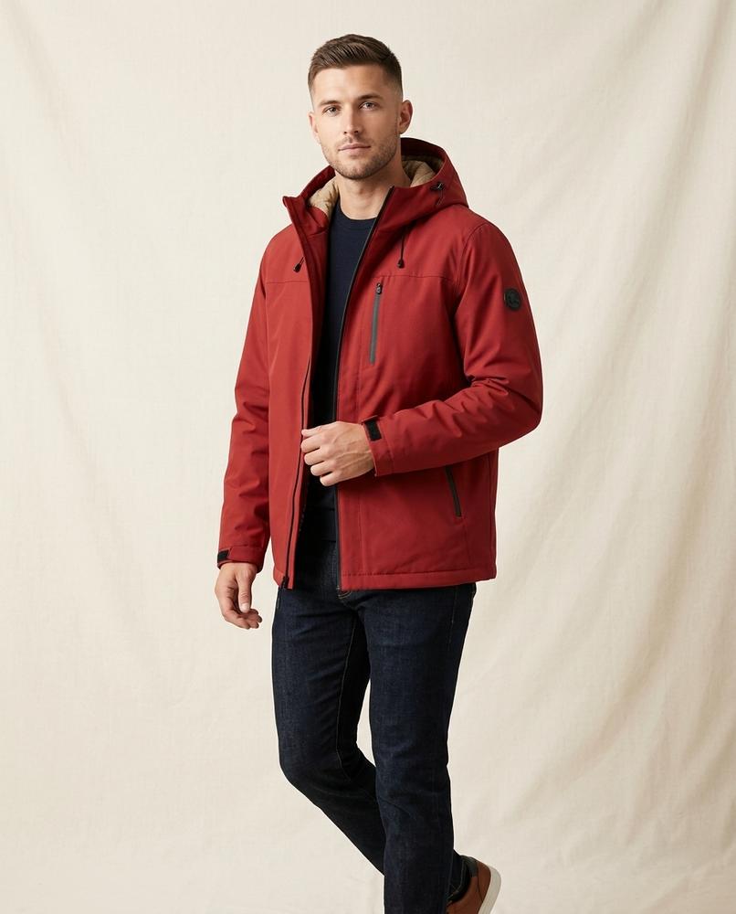 Lands Fashion - Tivas | Hooded Lined Jacket Men