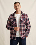 Lands Fashion - Citir | Plaid Sherpa-Lined Jacket Men