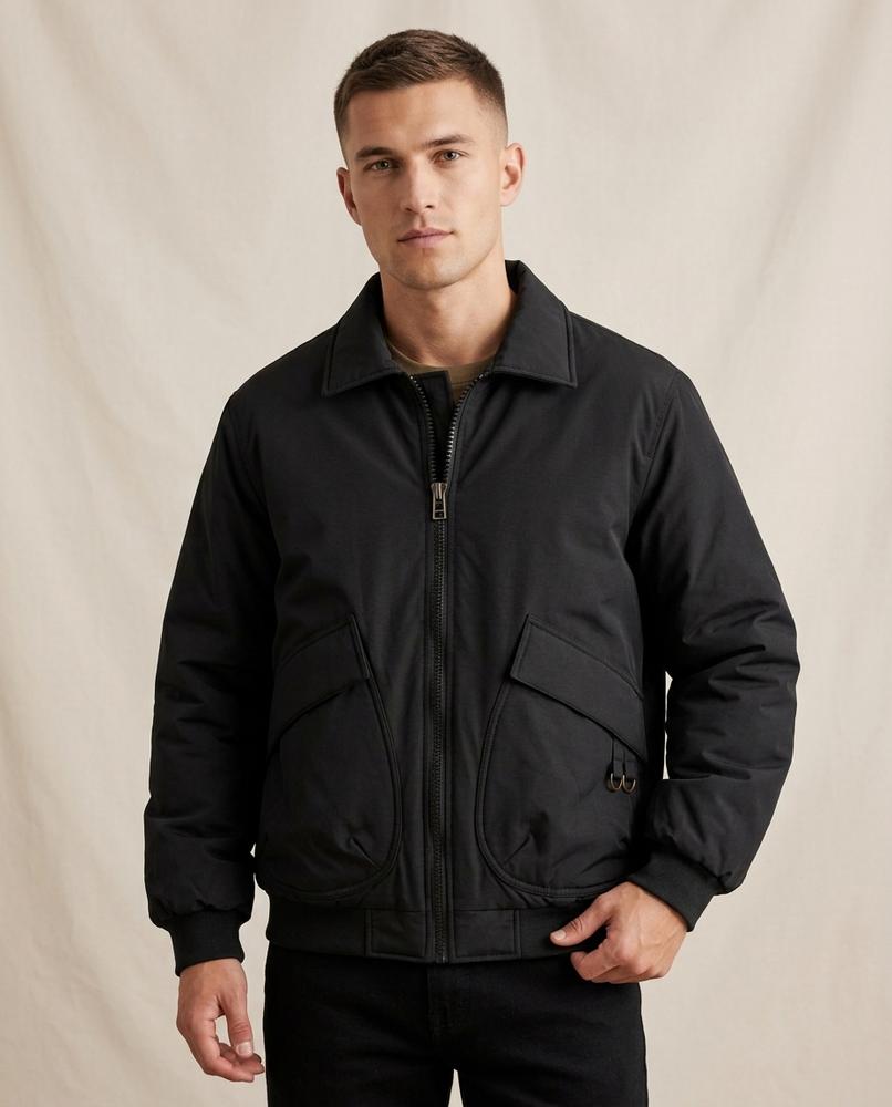 Lands Fashion - Camor | Zip-Up Collared Jacket Unisex