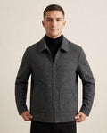 Lands Fashion - Tifuk | Zip-Up Textured Jacket Men