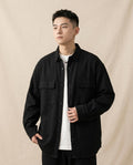 Lands Fashion - Terid | Textured Relaxed Fit Shirt Men
