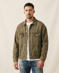 Lands Fashion - Lefok | Button-Front Relaxed Fit Denim Jacket Men
