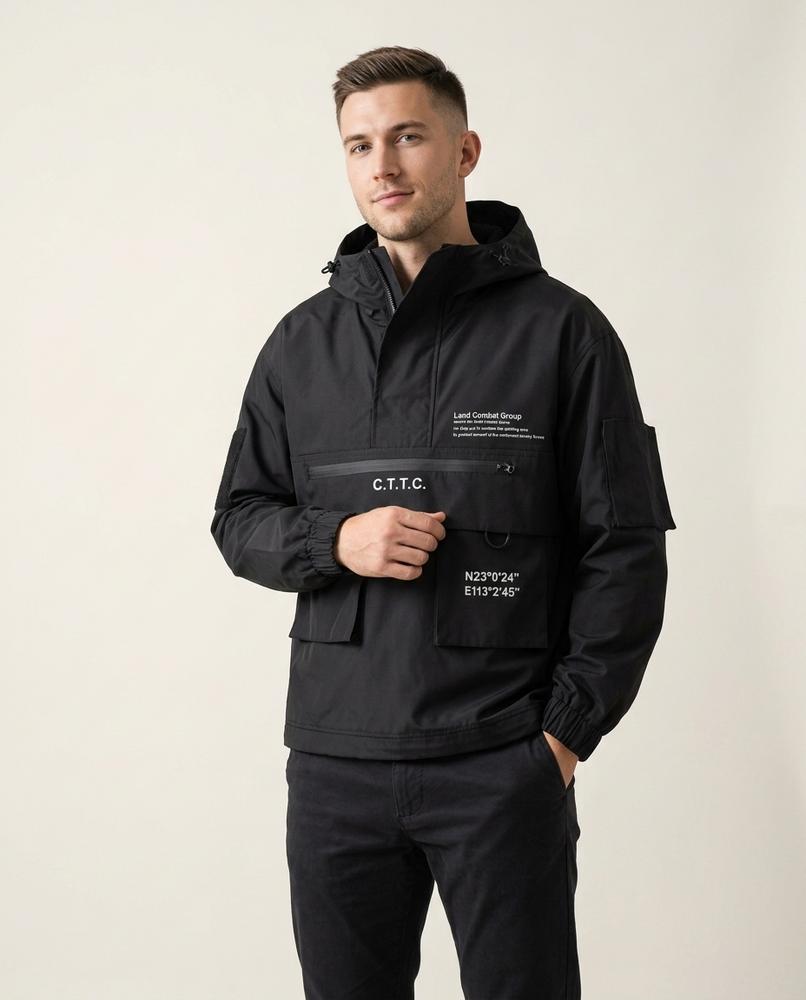 Lands Fashion - Supes | Hooded Printed Jacket Unisex